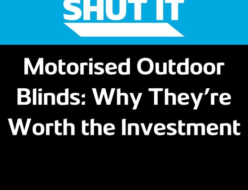 Motorised Outdoor Blinds: Why They’re Worth the Investment